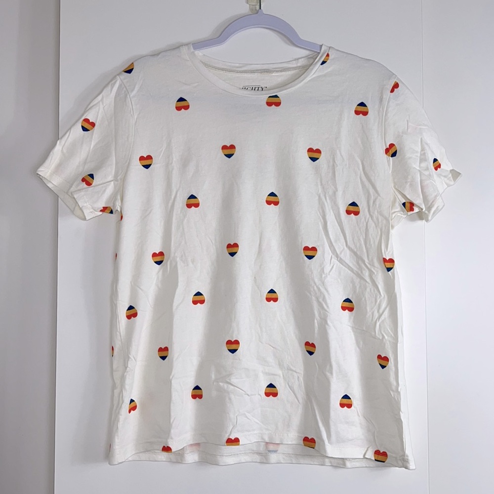 MIGHTY FINE heart tee